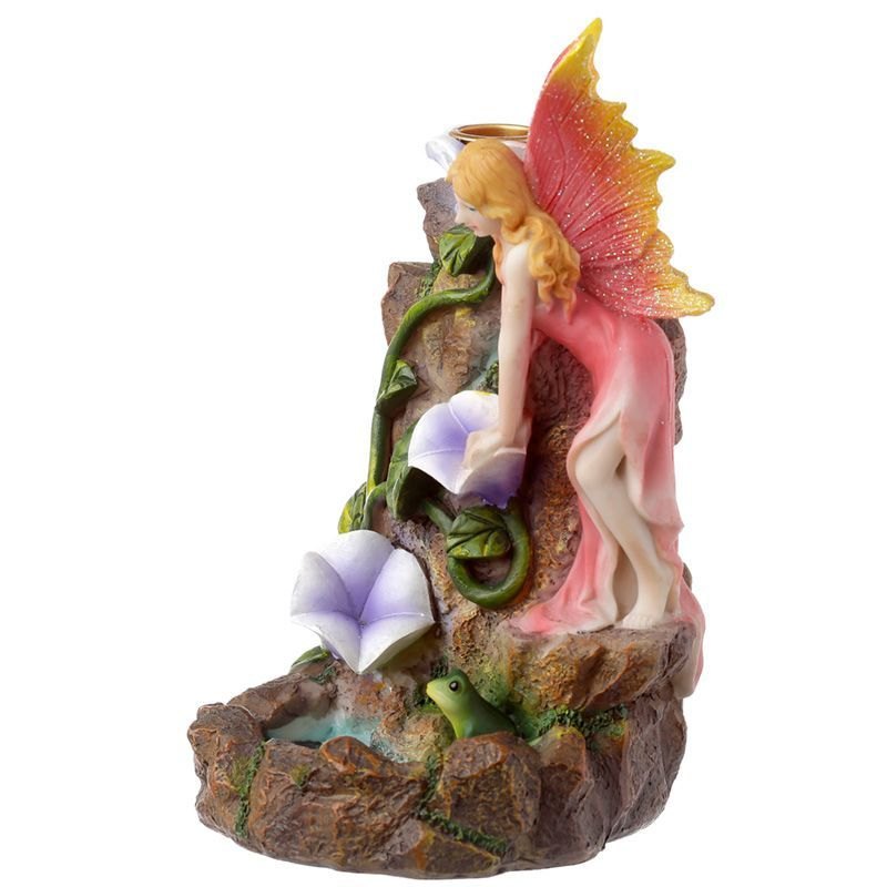 Fairy Flower Garden Backflow Incense Burner1