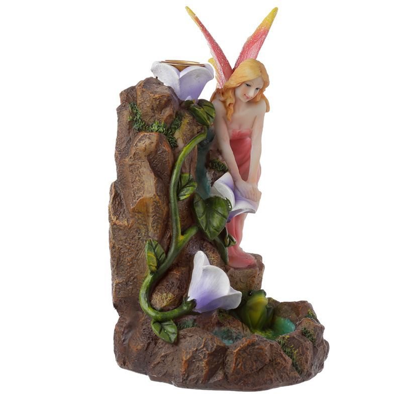 Fairy Flower Garden Backflow Incense Burner3