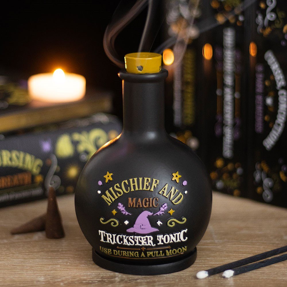 Mischief and Magic Potion Bottle Incense Cone Holder5
