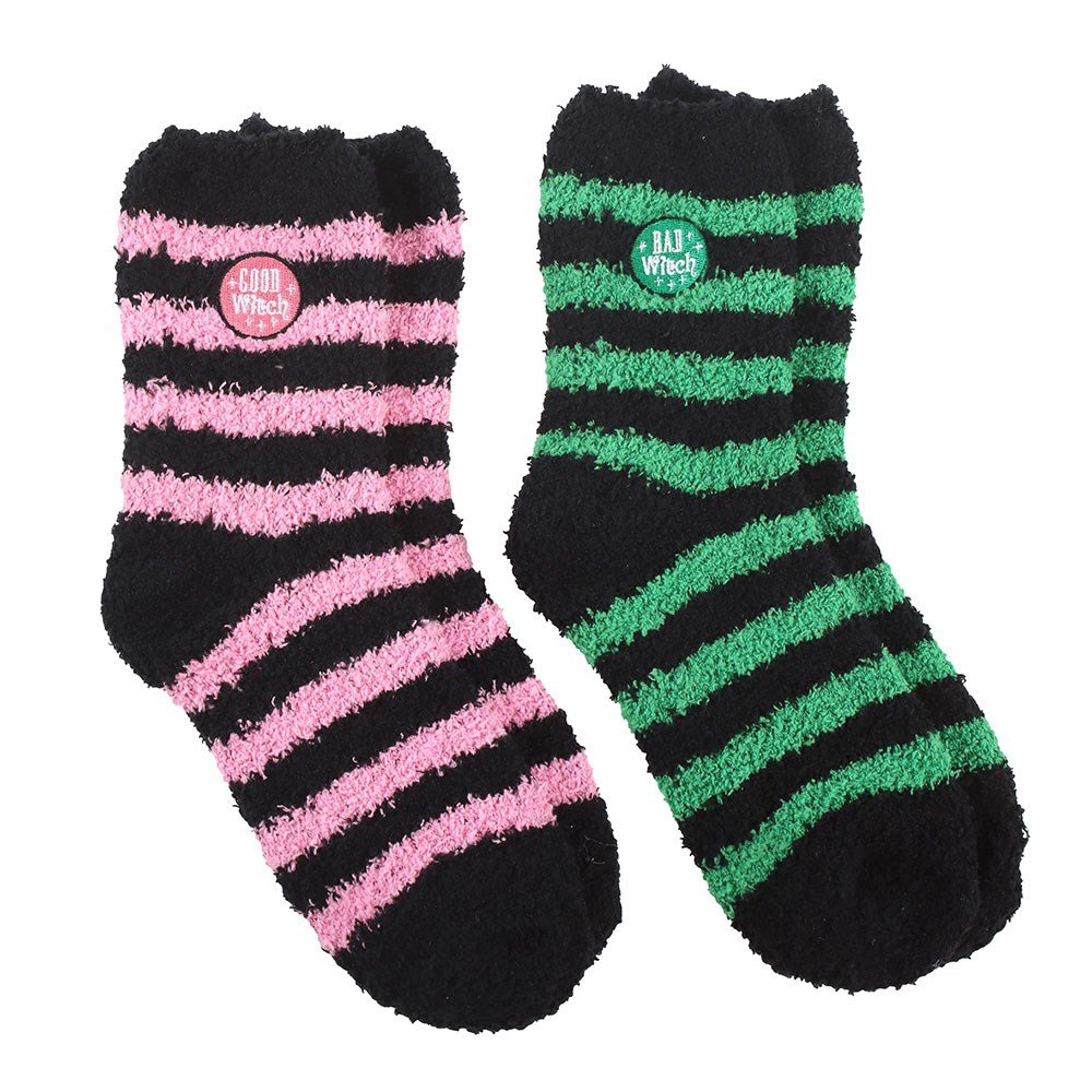 Good Witch & Bad Witch Fluffy Socks – Set of 21