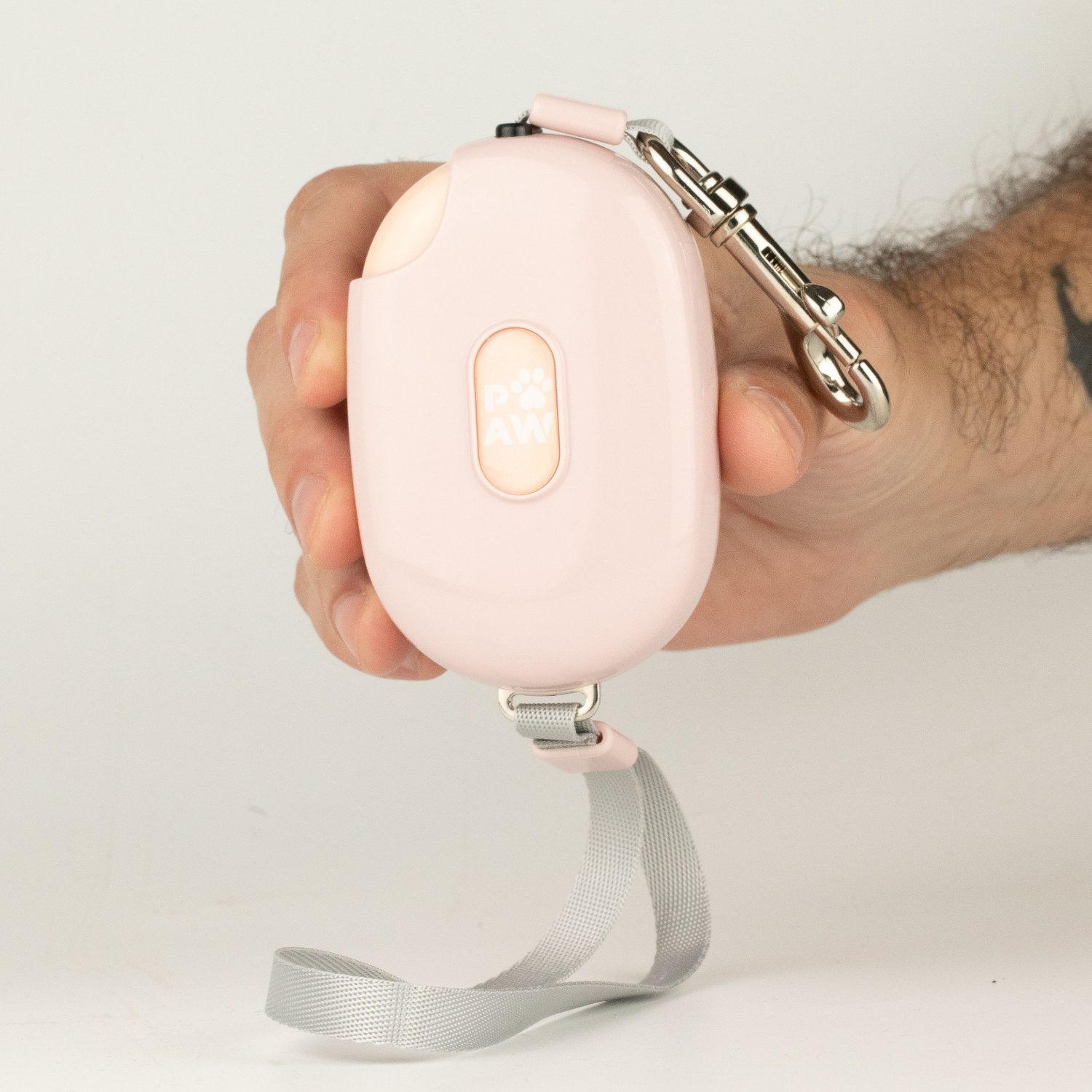 Paw Pet Leash - Pocket Pod Retractable Lead (Pink, 1.5m)2