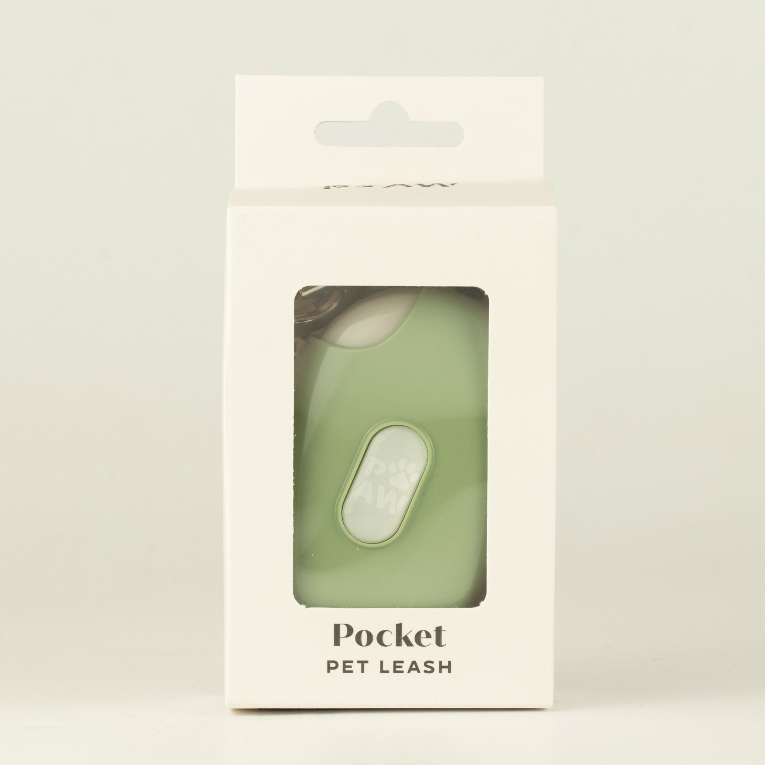 Paw Pet Leash - Pocket Pod Retractable Lead (Green, 1.5m)4