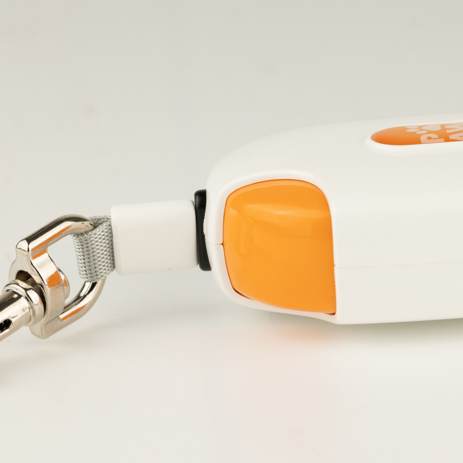Paw Pet Leash - Pocket Pod Retractable Lead (White, 1.5m)2