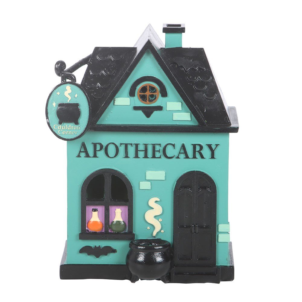 Apothecary Shop LED Light-Up Halloween Decoration