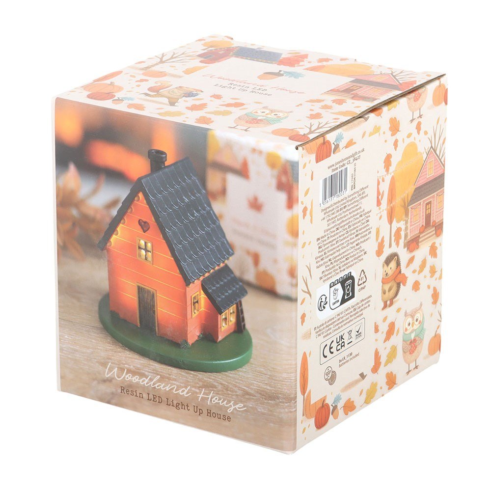 Woodland House LED Light-Up Decoration4