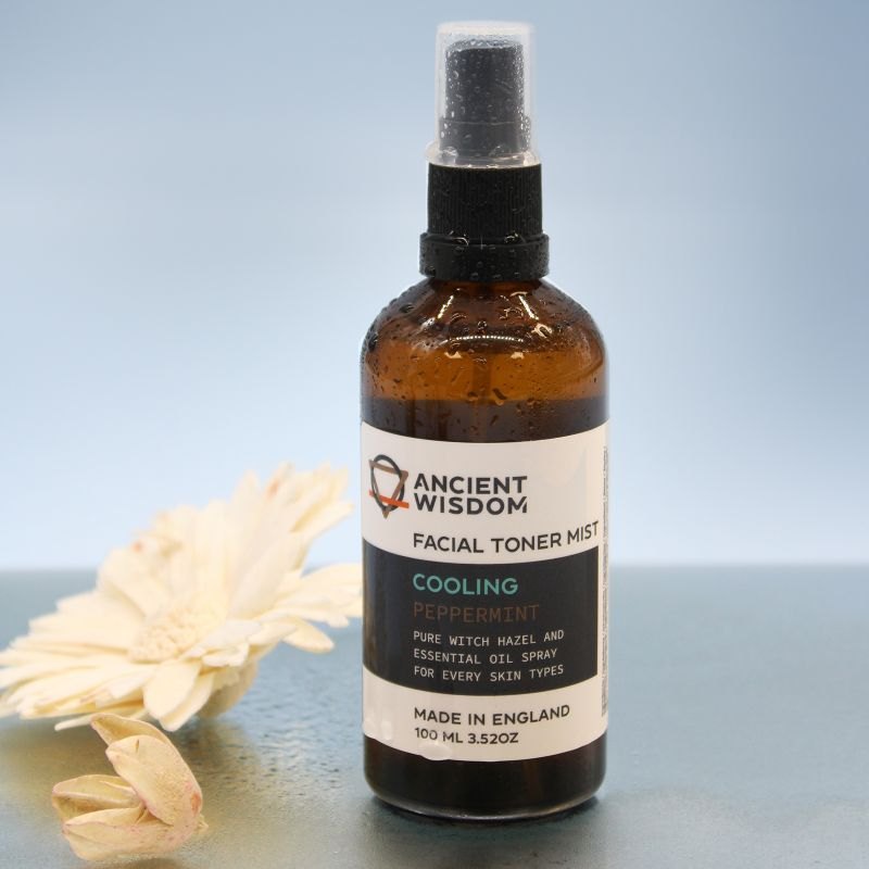 Ancient Wisdom Facial Toner Mist - Peppermint & Witch Hazel (100ml)3