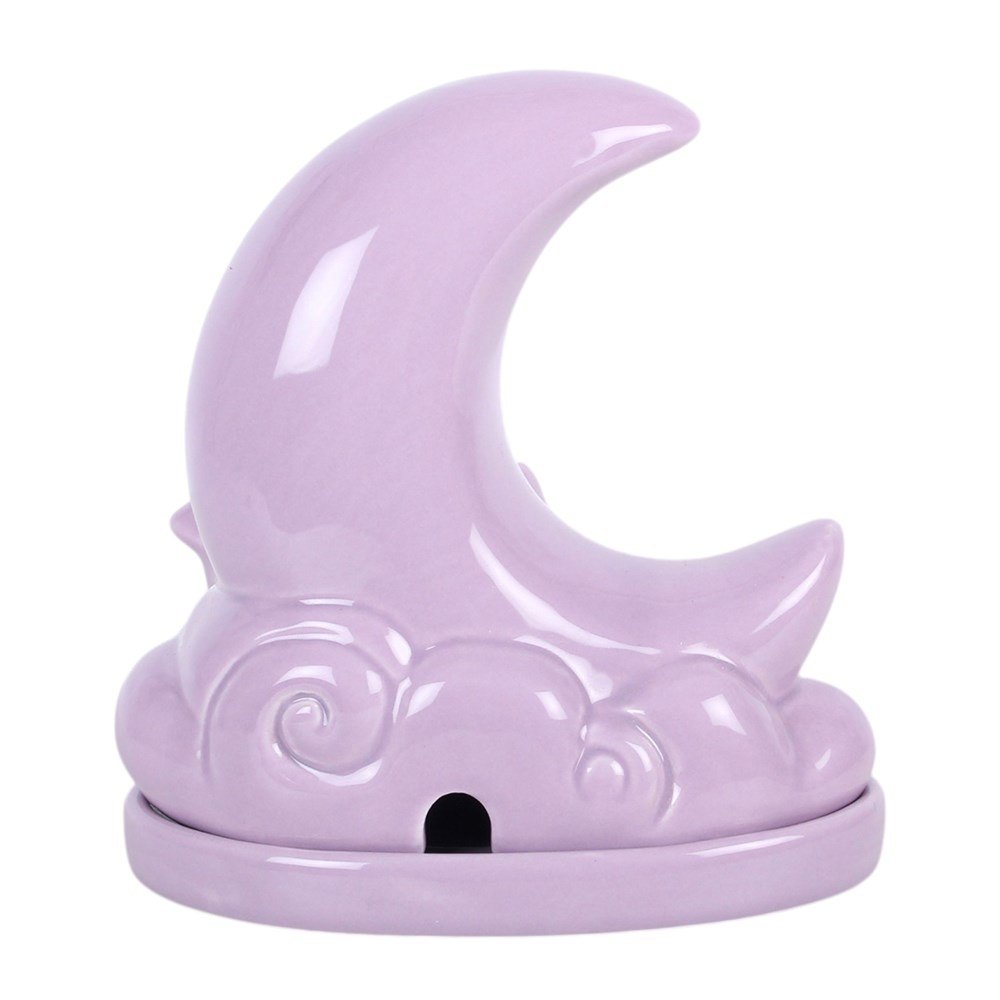 Pastel Skies Purple Moon Incense Cone Holder4