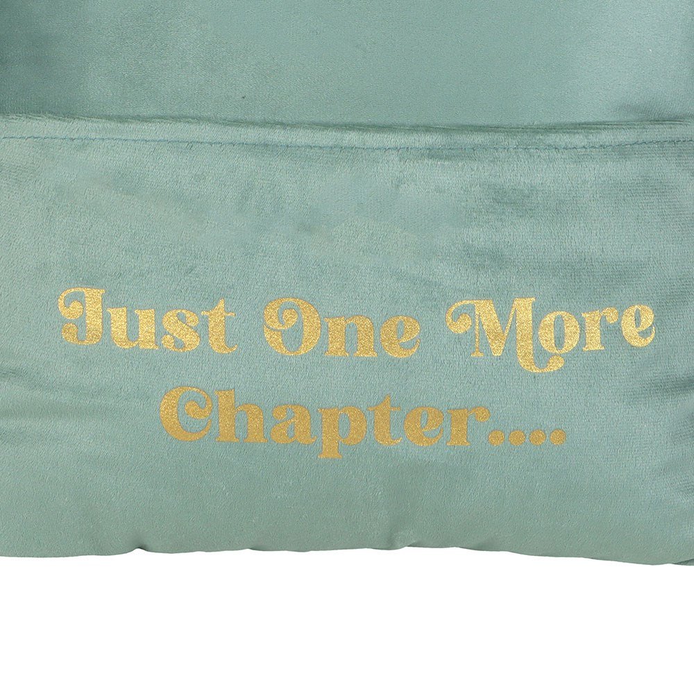Just One More Chapter Reading Cushion with Book Pocket2