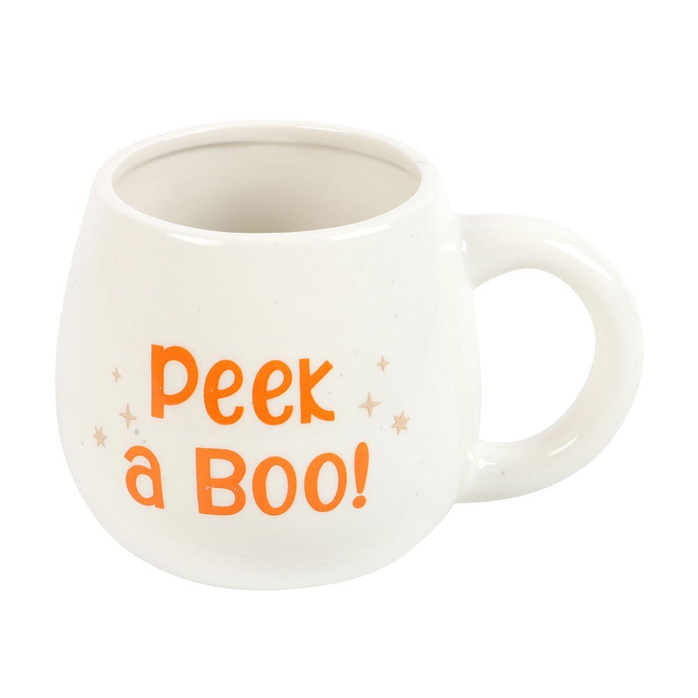 Peekaboo Ghost Ceramic Mug (500ml)