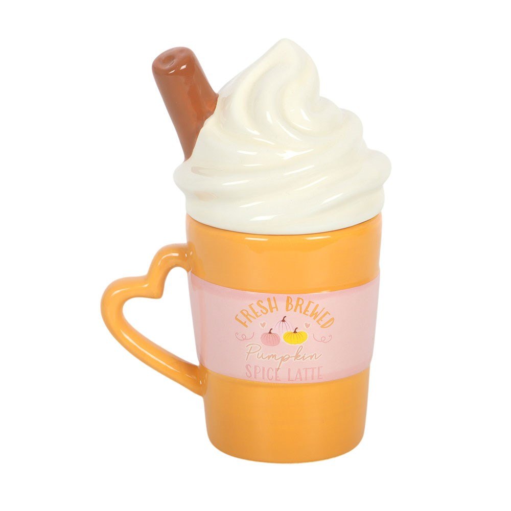 Fresh Brewed Pumpkin Spice Latte Lidded Mug (250ml)1