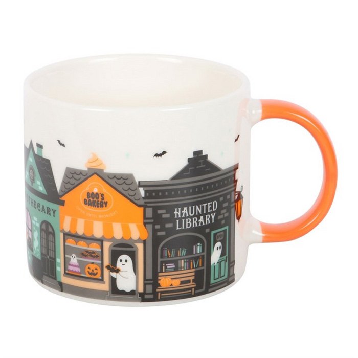 Spooky Street Ceramic Mug (350ml)2