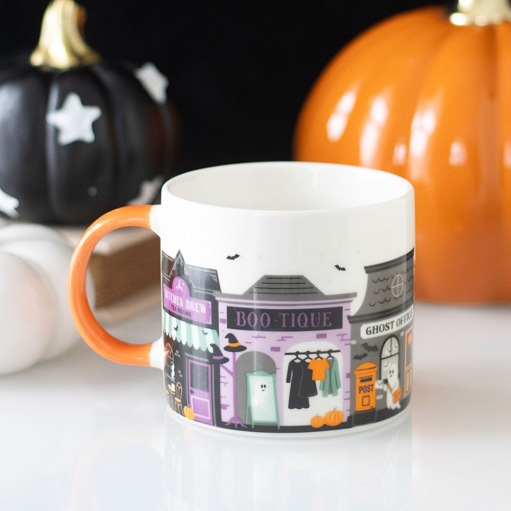 Spooky Street Ceramic Mug (350ml)3
