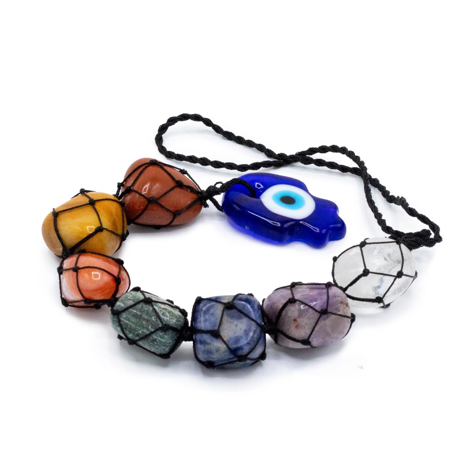 Hansa Hanging Chakra Gemstone Pendant
