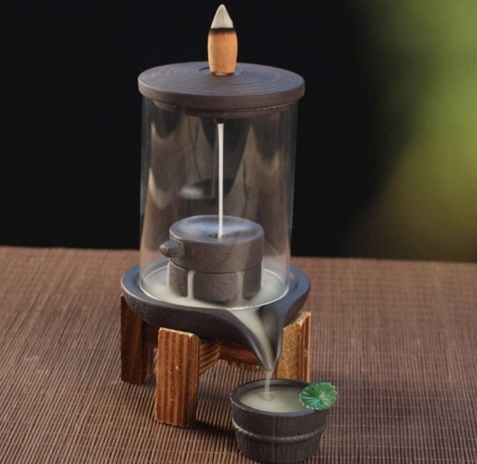 Teahouse Waterfall Backflow Incense Burner2