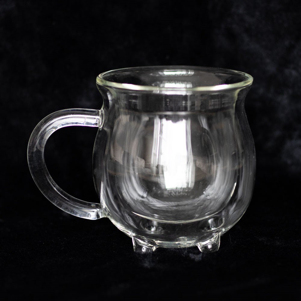 Double-Walled Glass Cauldron Mug (270ml)1