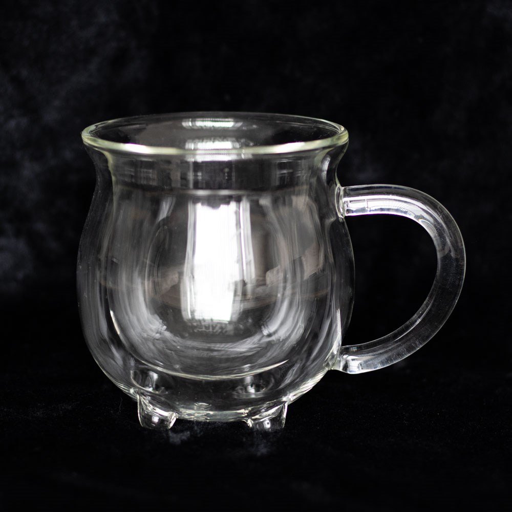 Double-Walled Glass Cauldron Mug (270ml)3