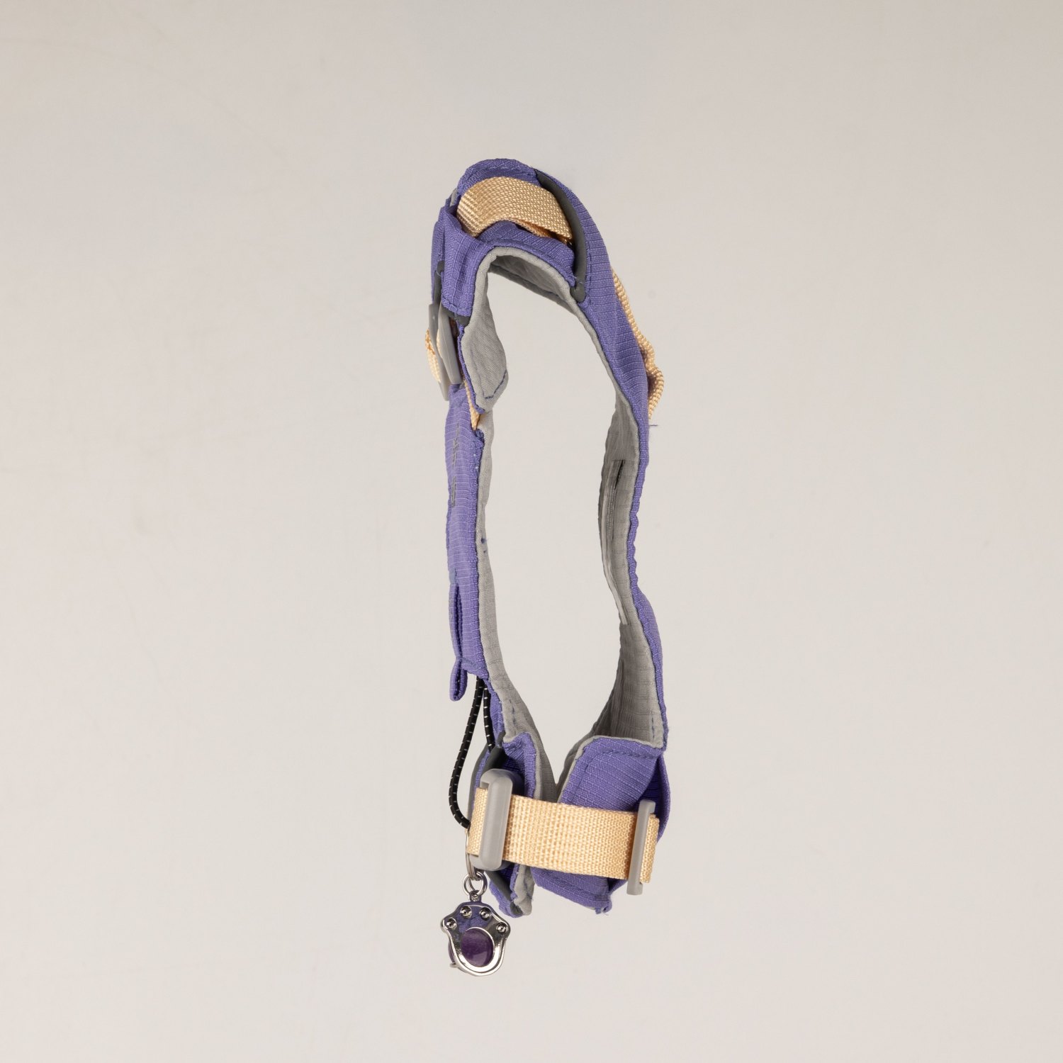 Lavender XS Guardian Dog Harness with Amethyst Charm8