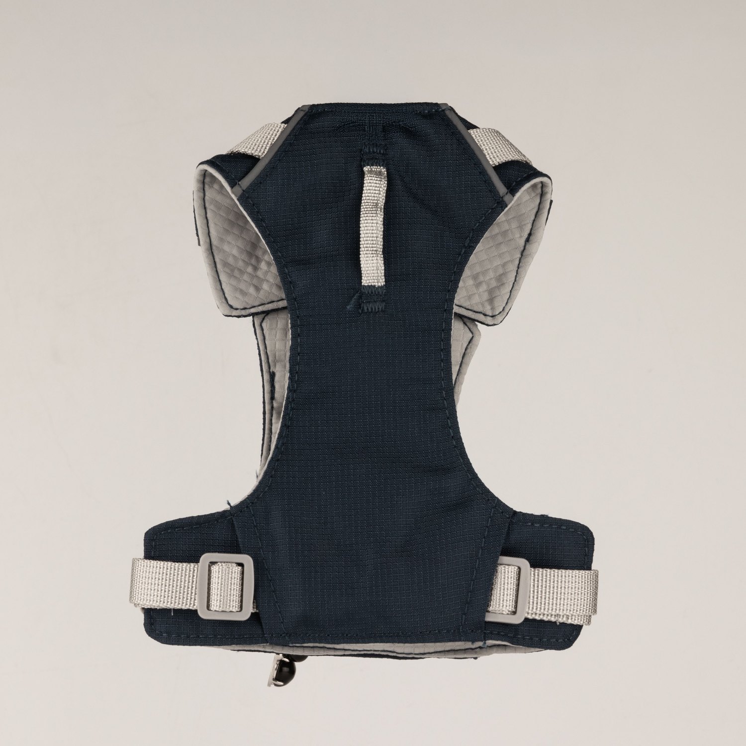 Rock Grey XS Guardian Dog Harness with Black Obsidian Charm7