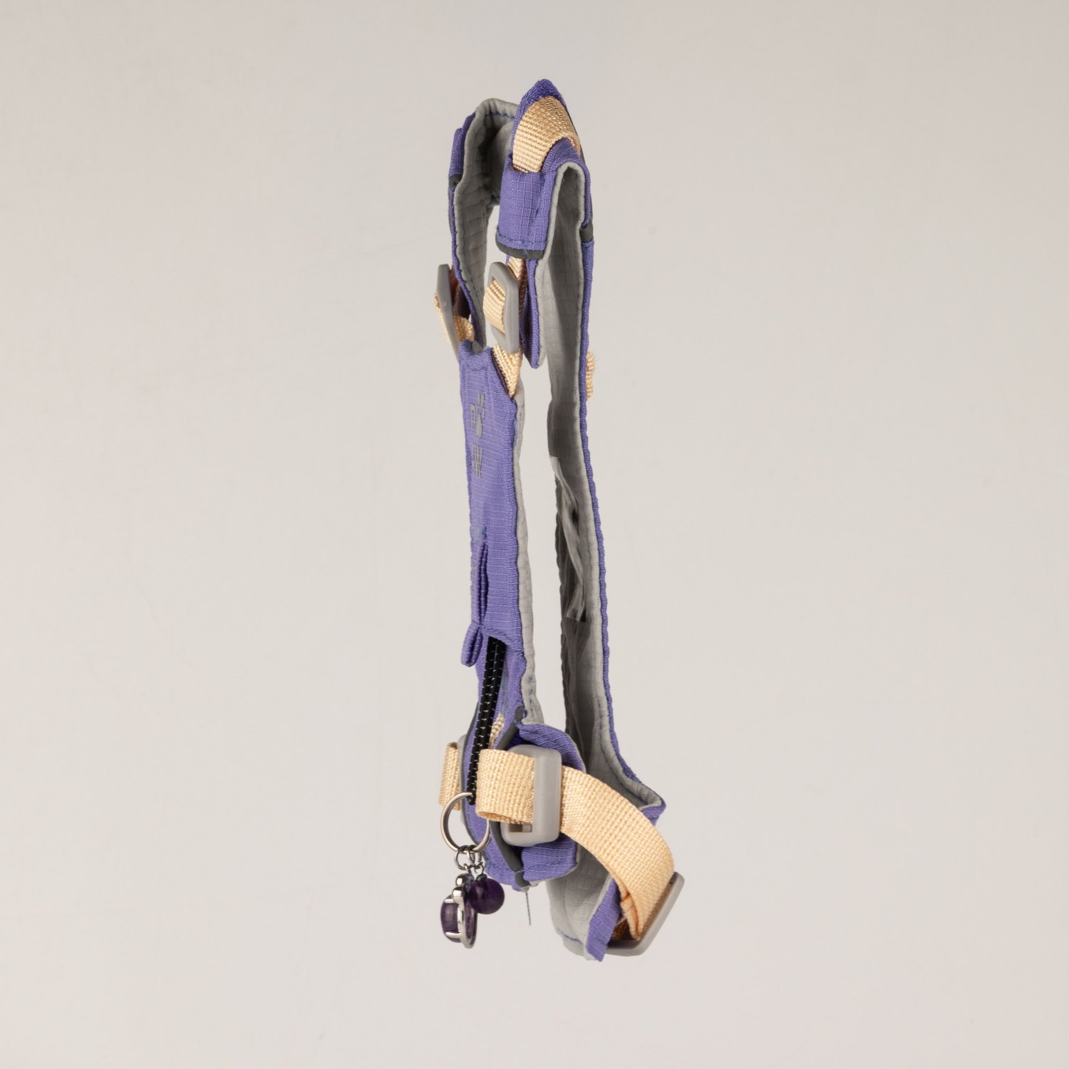 Lavender S Guardian Dog Harness with Amethyst Charm7