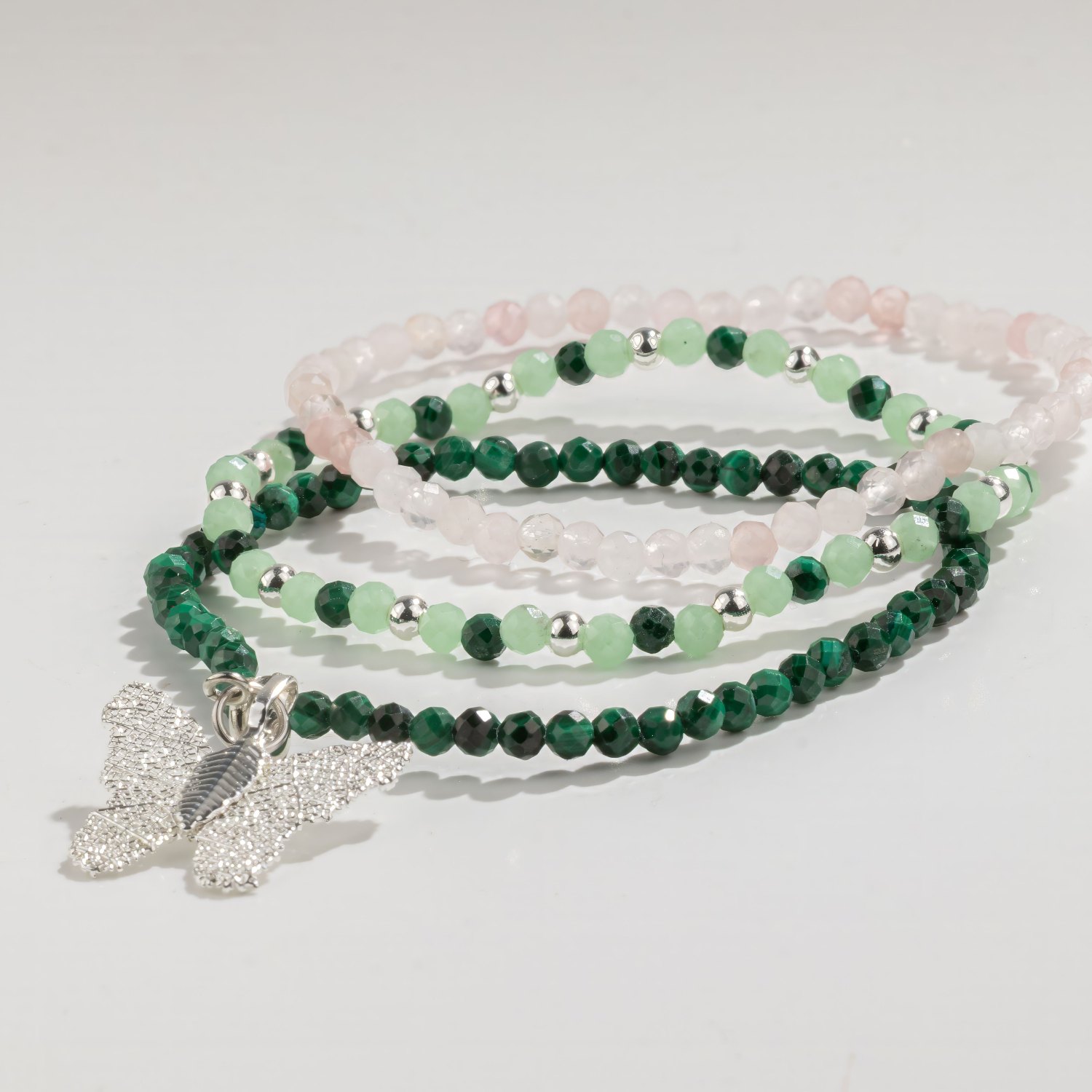 Nymph Forest Spirit Gemstone Bracelet Set – 3 Bracelets2