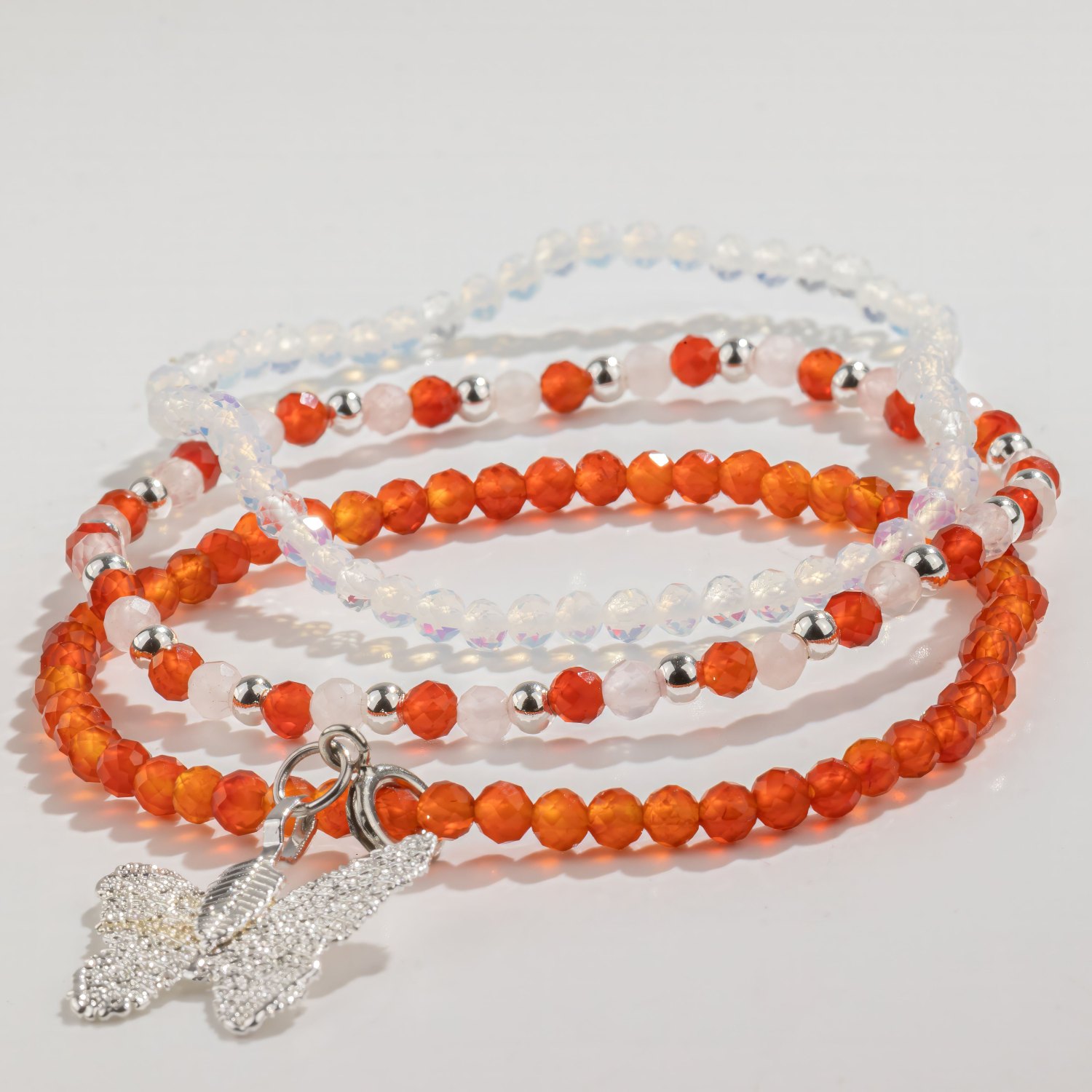 Nymph Blood Moon Gemstone Bracelet Set – 3 Bracelets2