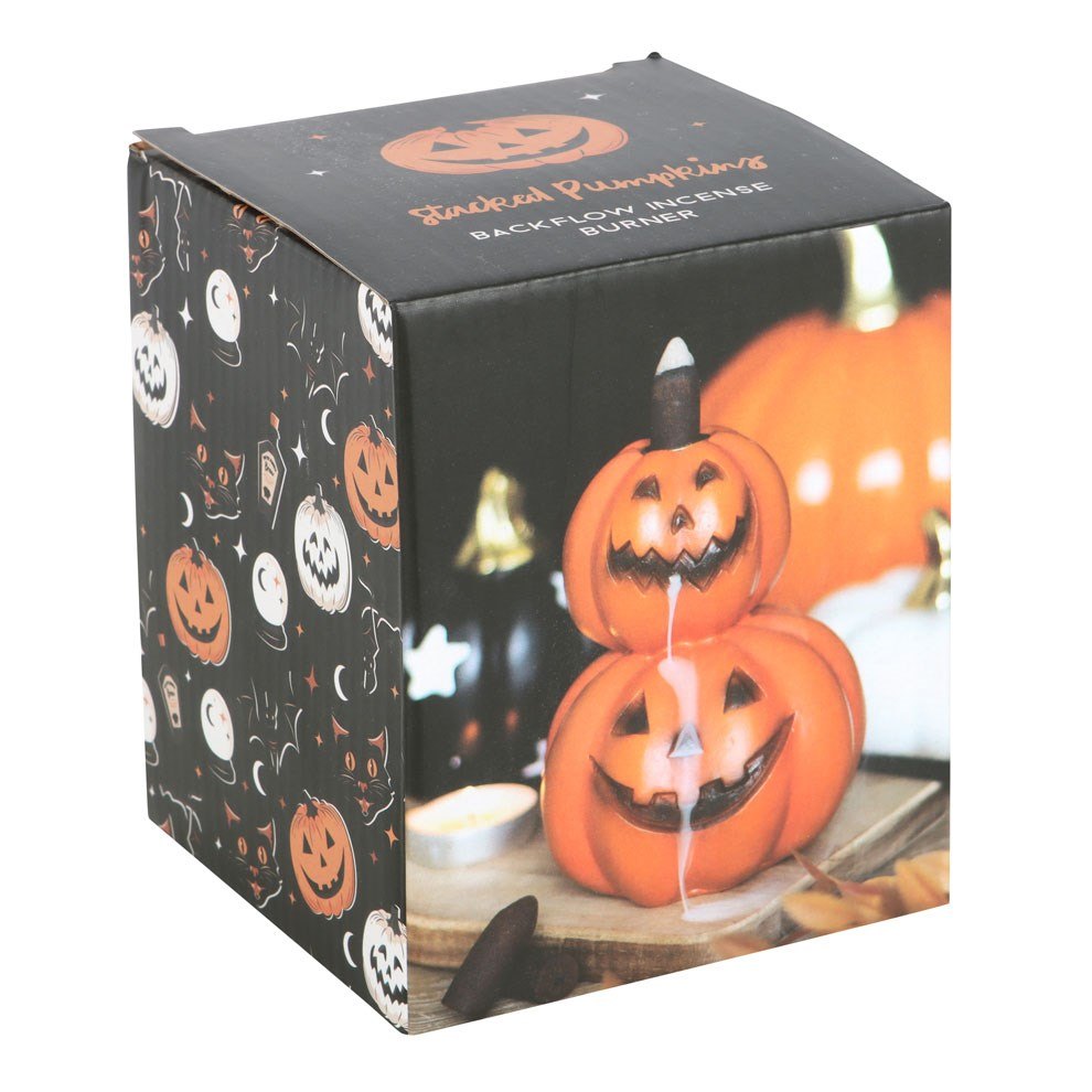 Stacked Pumpkins Backflow Incense Burner5