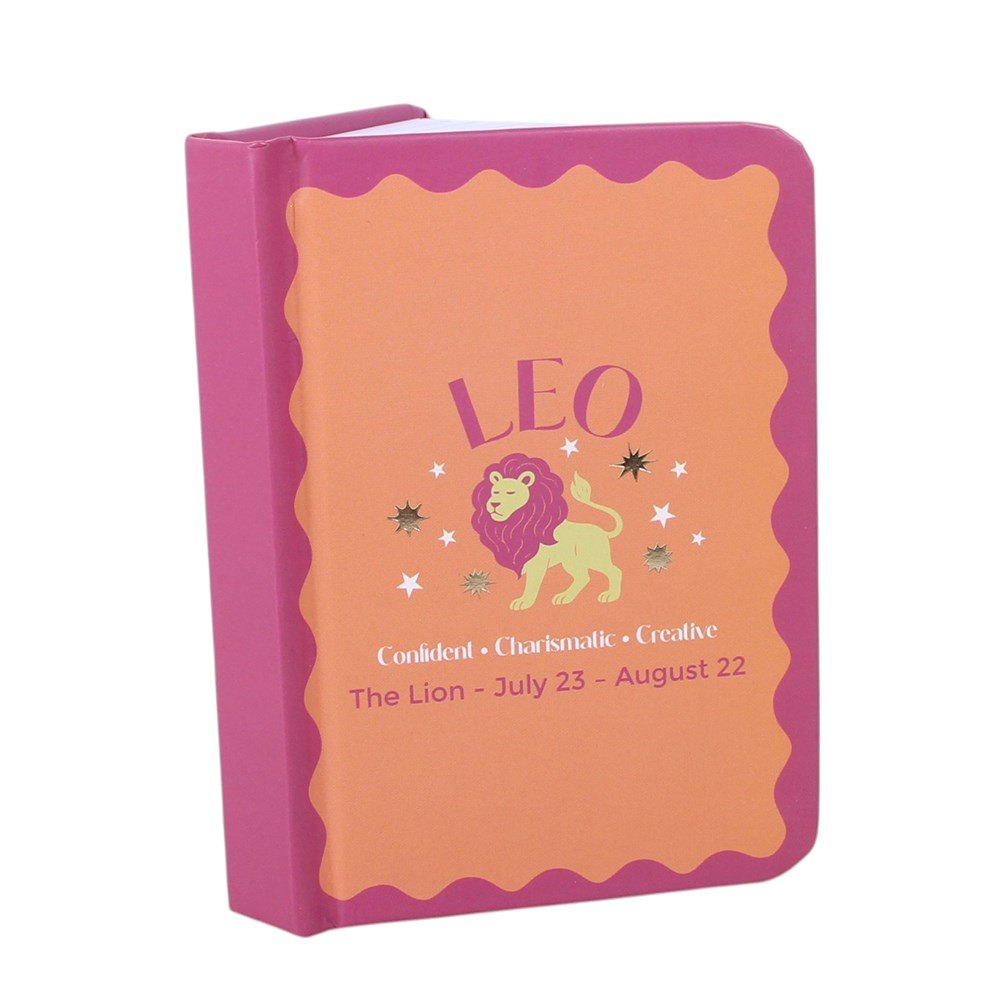 Zodiac Zest Leo Gift Set – Bookmark, Keyring, Notebook & Pouch4