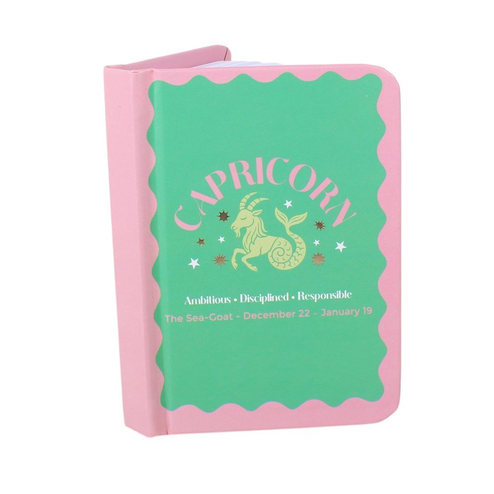 Zodiac Zest Capricorn Gift Set – Bookmark, Keyring, Notebook & Pouch4