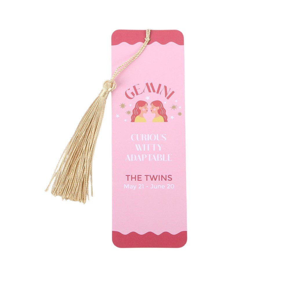Zodiac Zest Gemini Gift Set – Bookmark, Keyring, Notebook & Pouch2