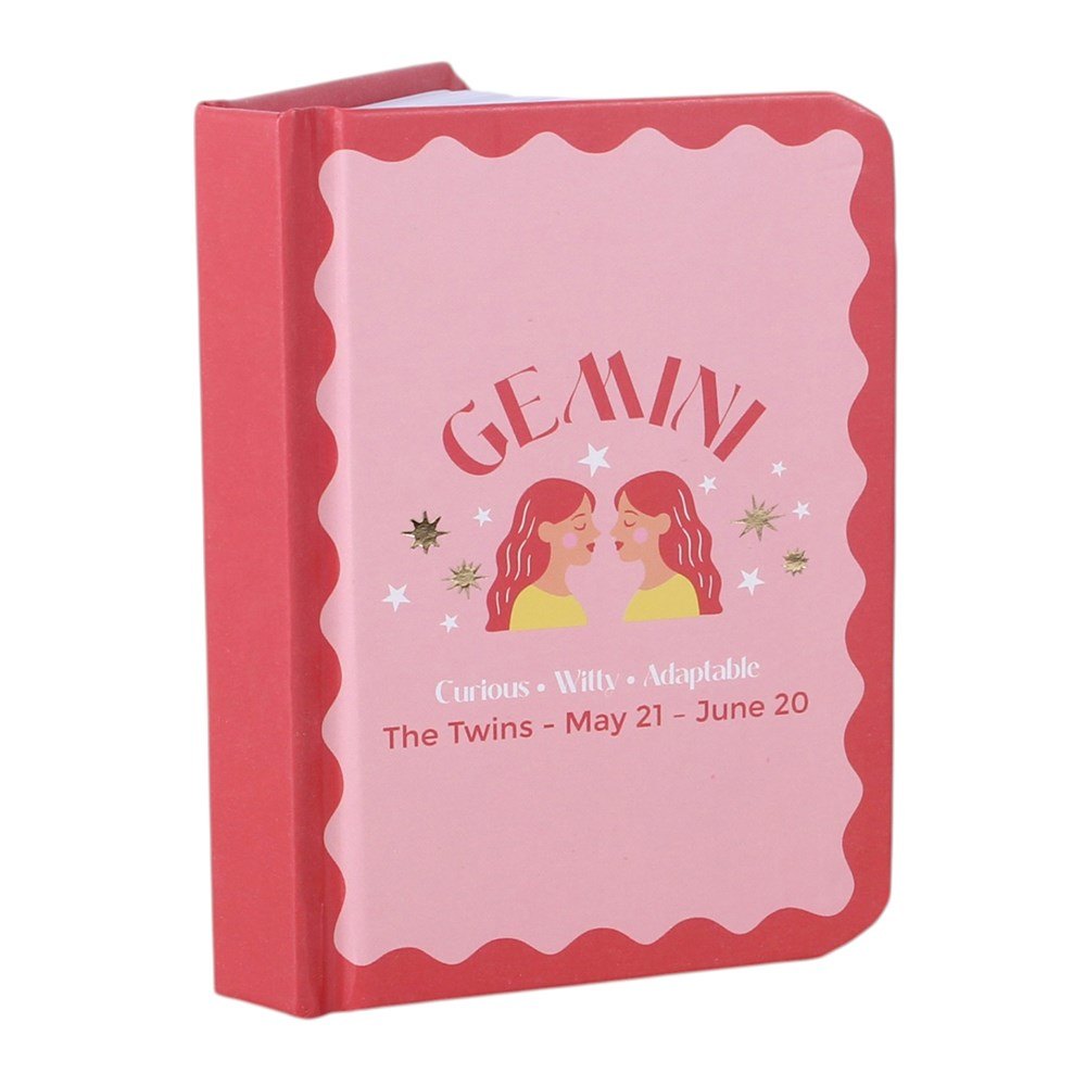Zodiac Zest Gemini Gift Set – Bookmark, Keyring, Notebook & Pouch4