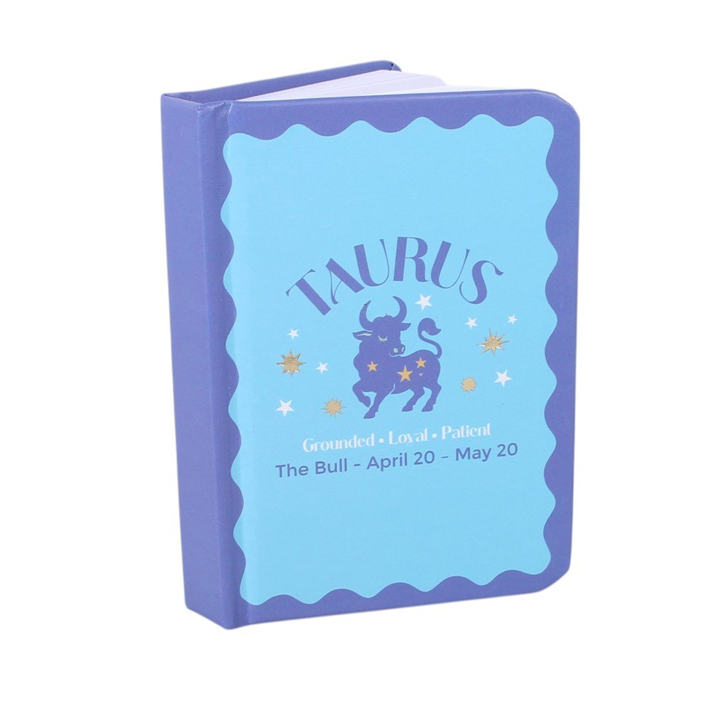 Zodiac Zest Taurus Gift Set – Bookmark, Keyring, Notebook & Pouch4