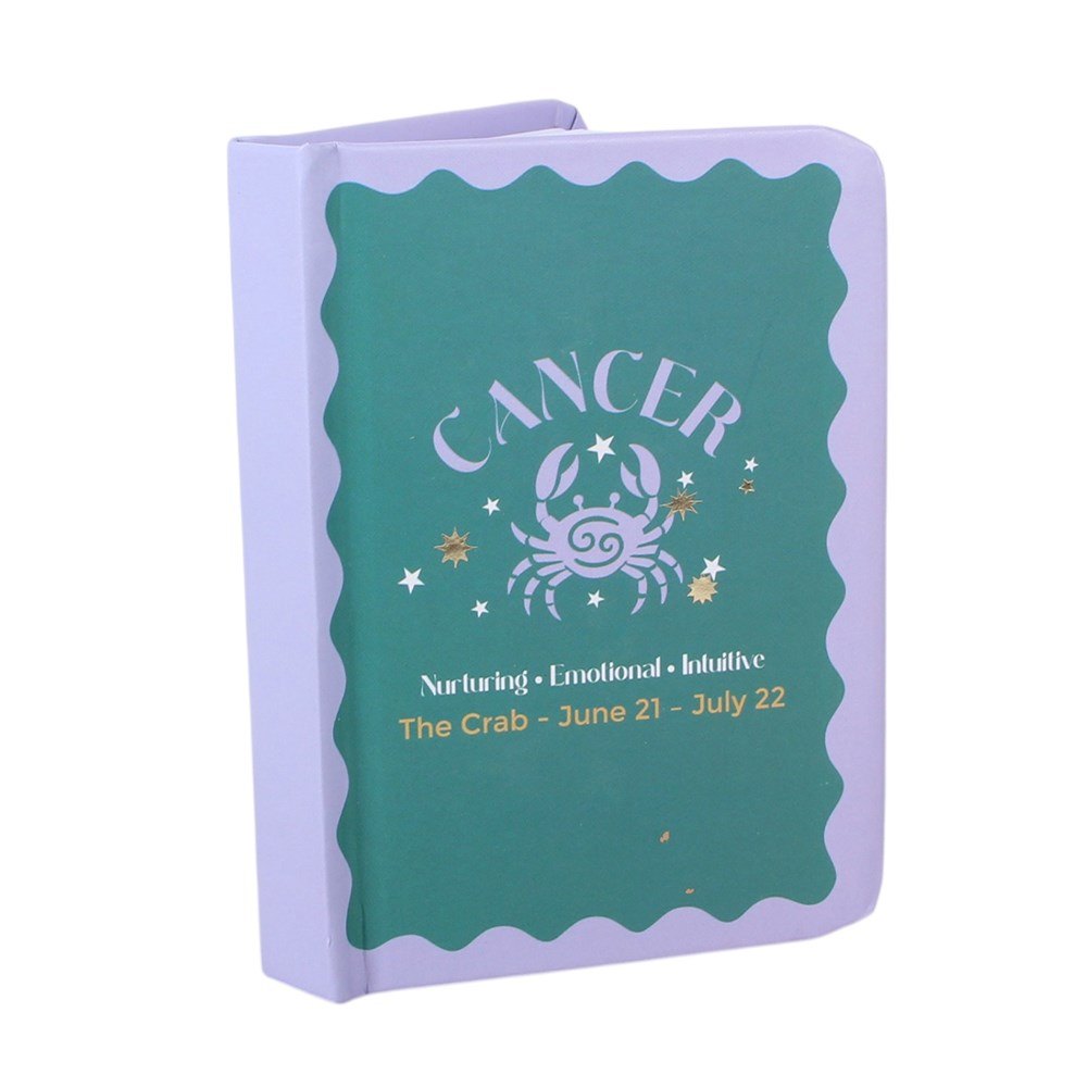 Zodiac Zest Cancer Gift Set – Bookmark, Keyring, Notebook & Pouch4
