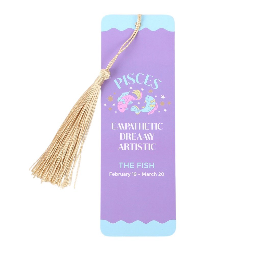 Zodiac Zest Pisces Gift Set – Bookmark, Keyring, Notebook & Pouch2