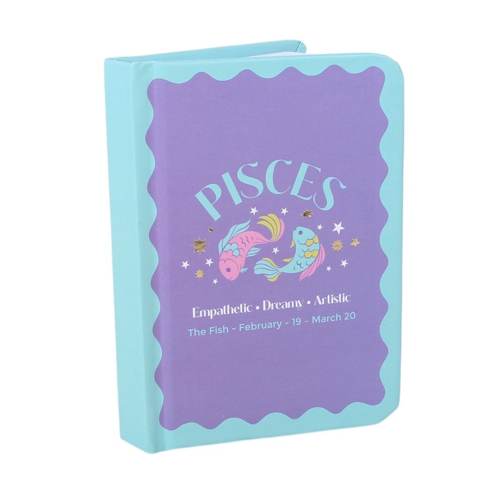 Zodiac Zest Pisces Gift Set – Bookmark, Keyring, Notebook & Pouch4