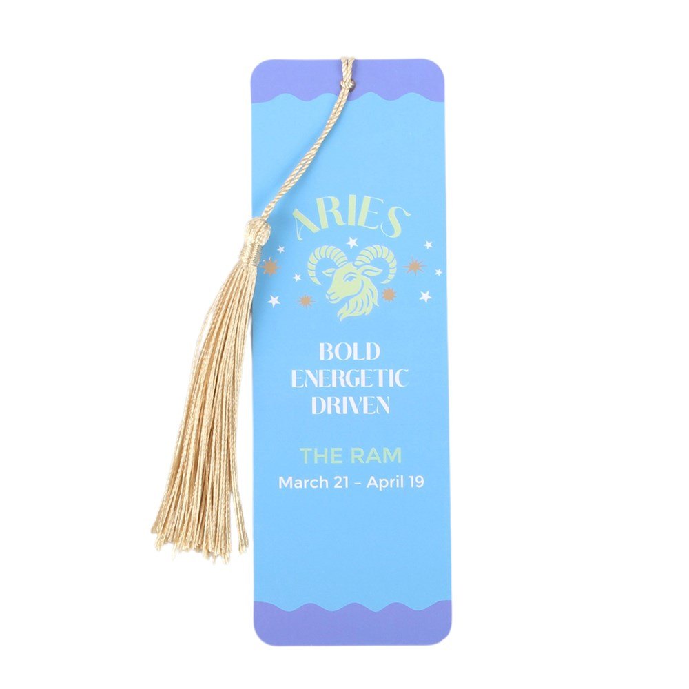 Zodiac Zest Aries Gift Set – Bookmark, Keyring, Notebook & Pouch2