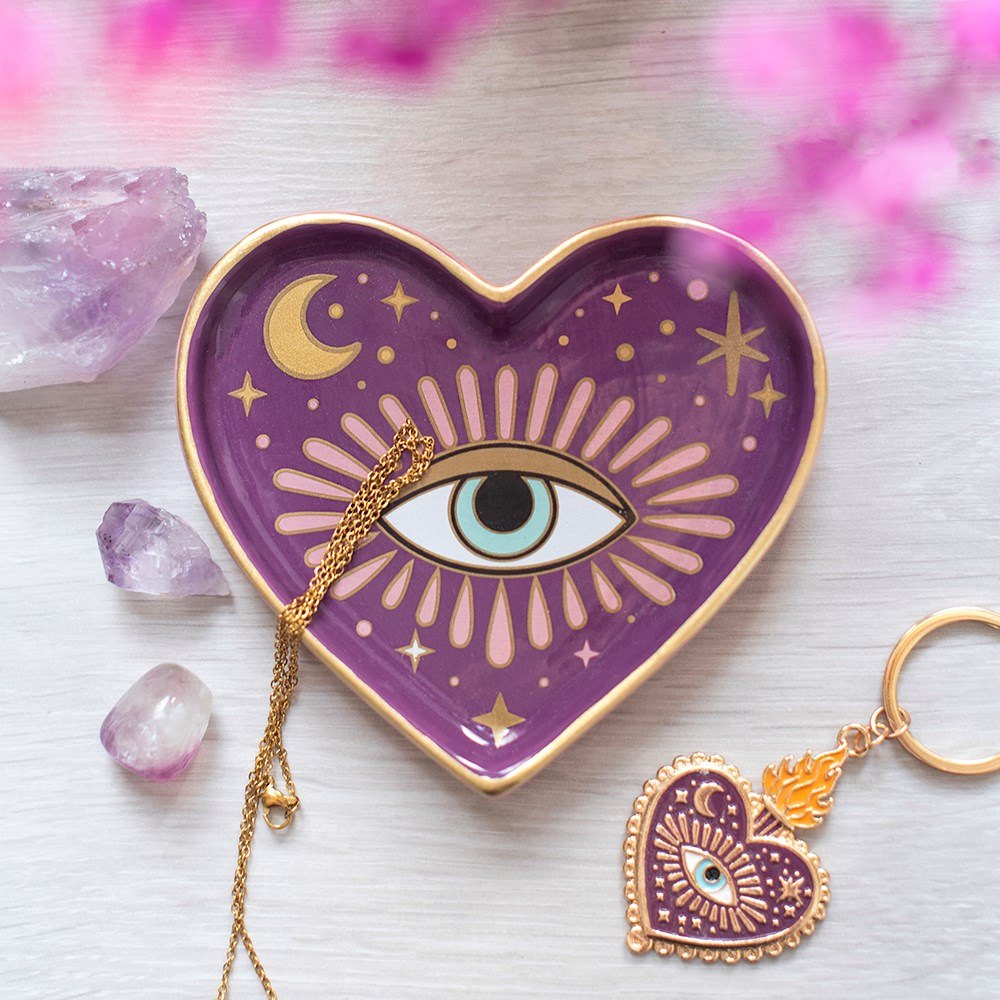 Sacred Sight Heart-Shaped All-Seeing Eye Trinket Dish4