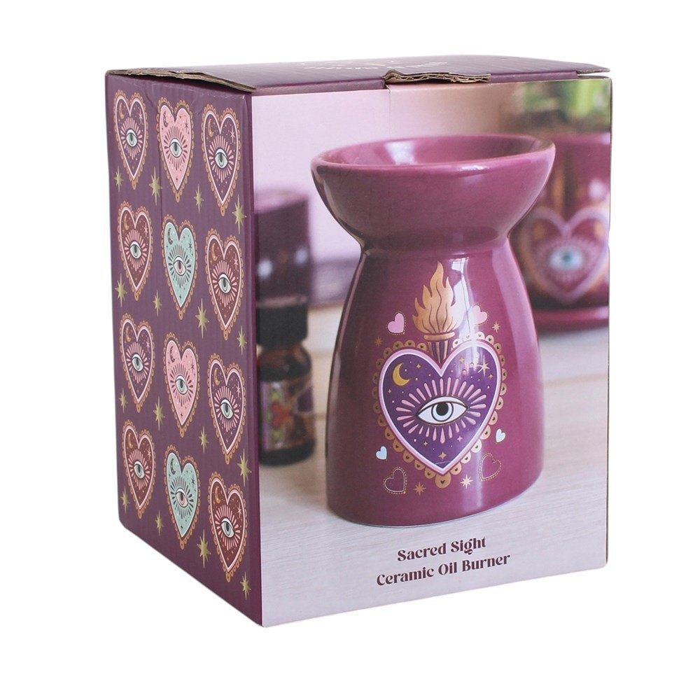 Sacred Sight Purple Heart & All-Seeing Eye Oil Burner4