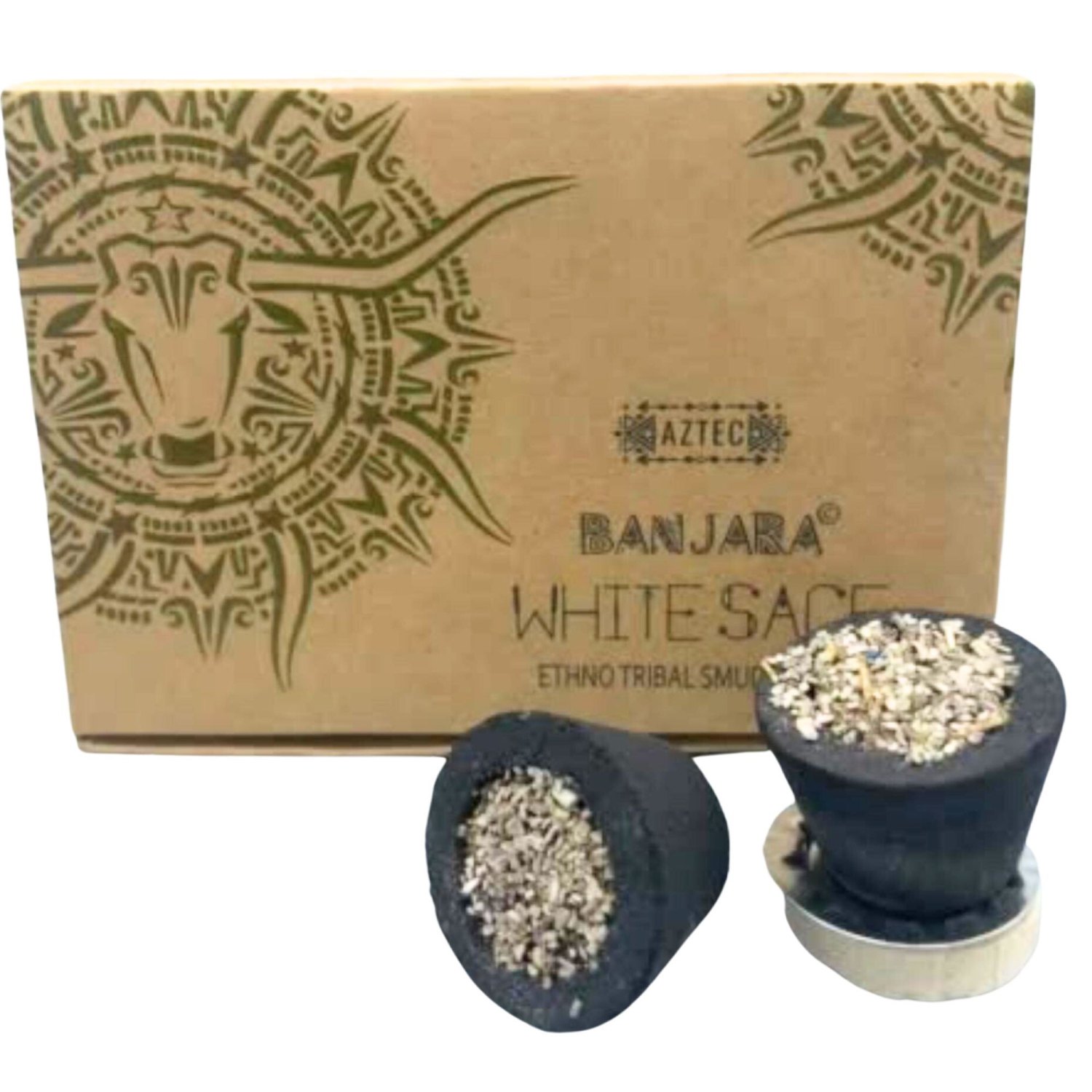 Banjara White Sage Smudge Cups – Pack of 6