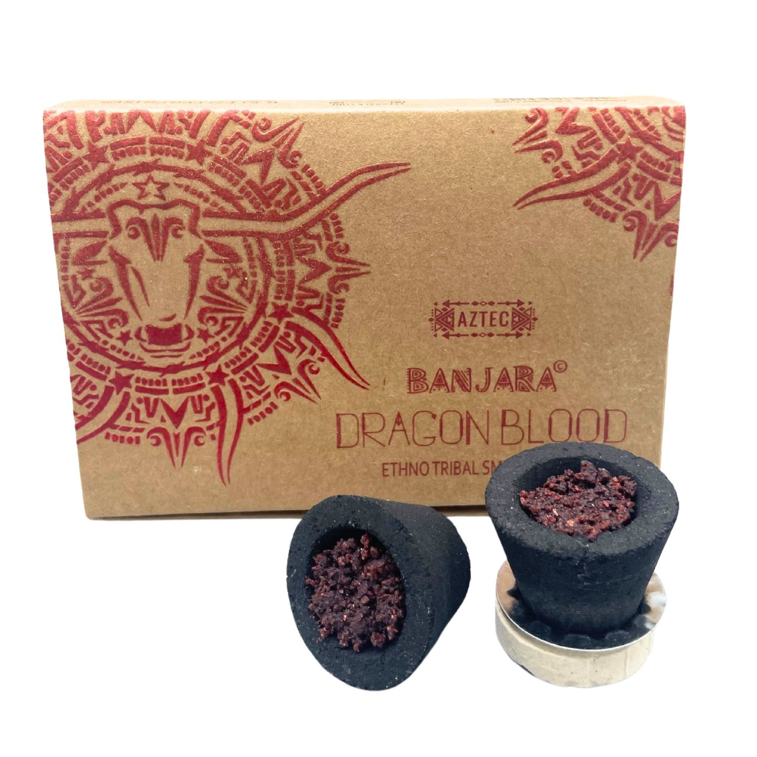 Banjara Dragon Blood Resin Cups – Pack of 6