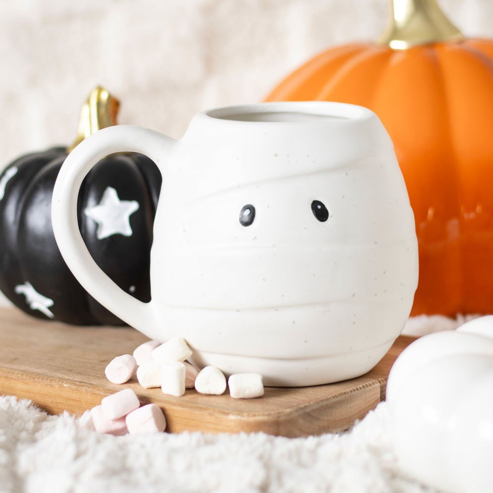 Mummy Shaped Ceramic Mug (470ml)