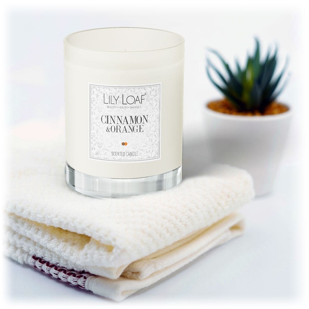 Lily & Loaf Cinnamon & Orange Soy Wax Candle3