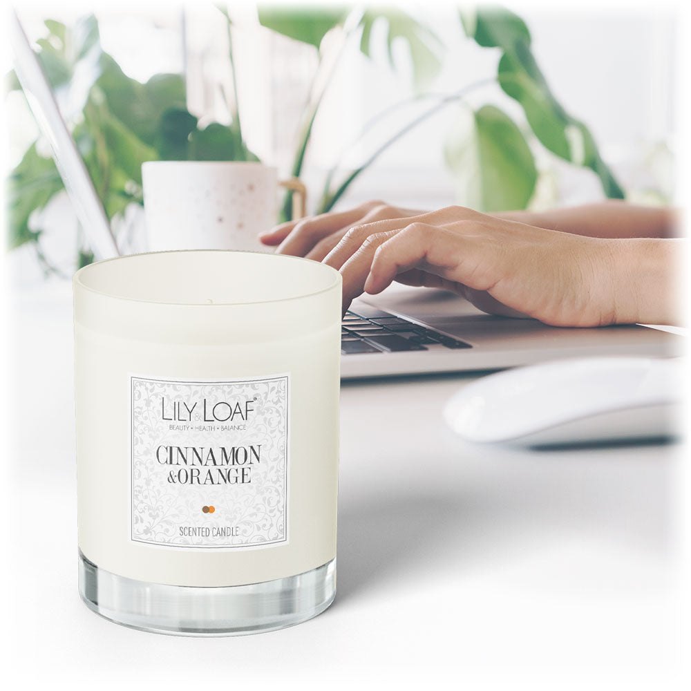 Lily & Loaf Cinnamon & Orange Soy Wax Candle4