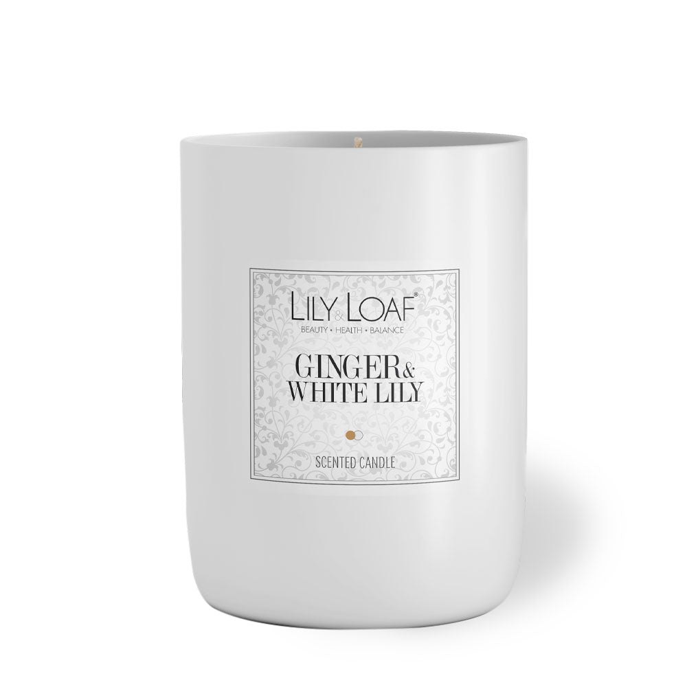 Lily & Loaf Ginger & White Lily Soy Wax Candle3