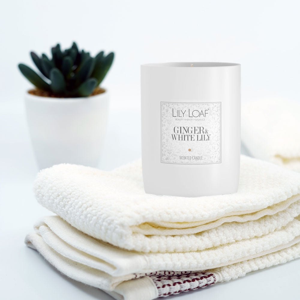 Lily & Loaf Ginger & White Lily Soy Wax Candle4