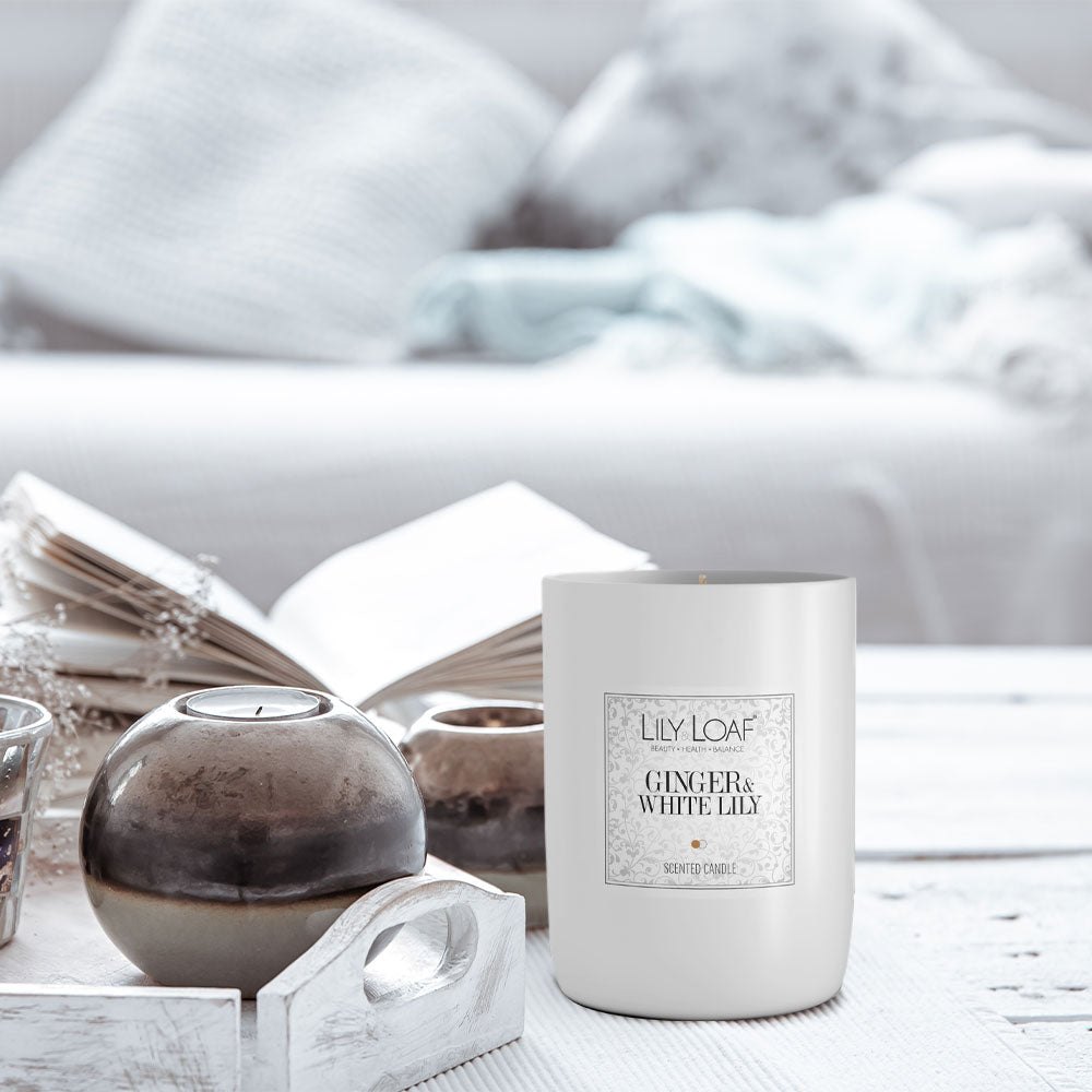 Lily & Loaf Ginger & White Lily Soy Wax Candle6