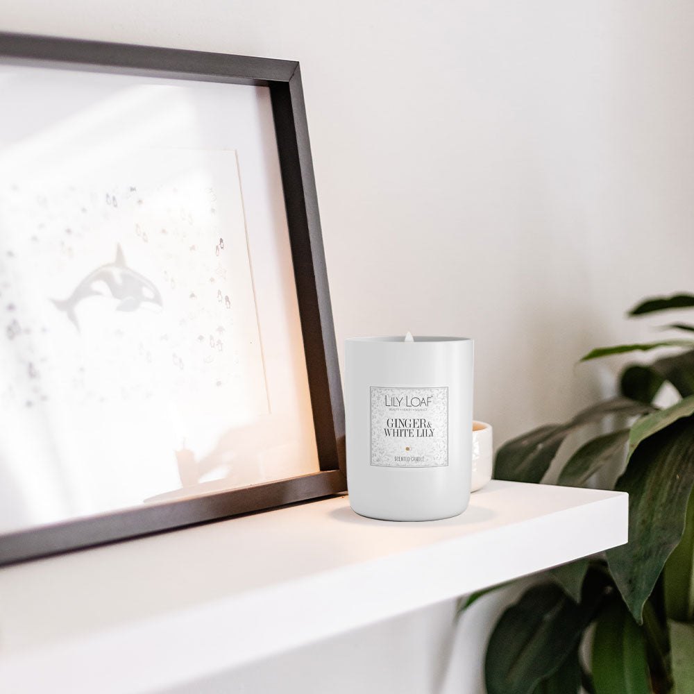 Lily & Loaf Ginger & White Lily Soy Wax Candle7