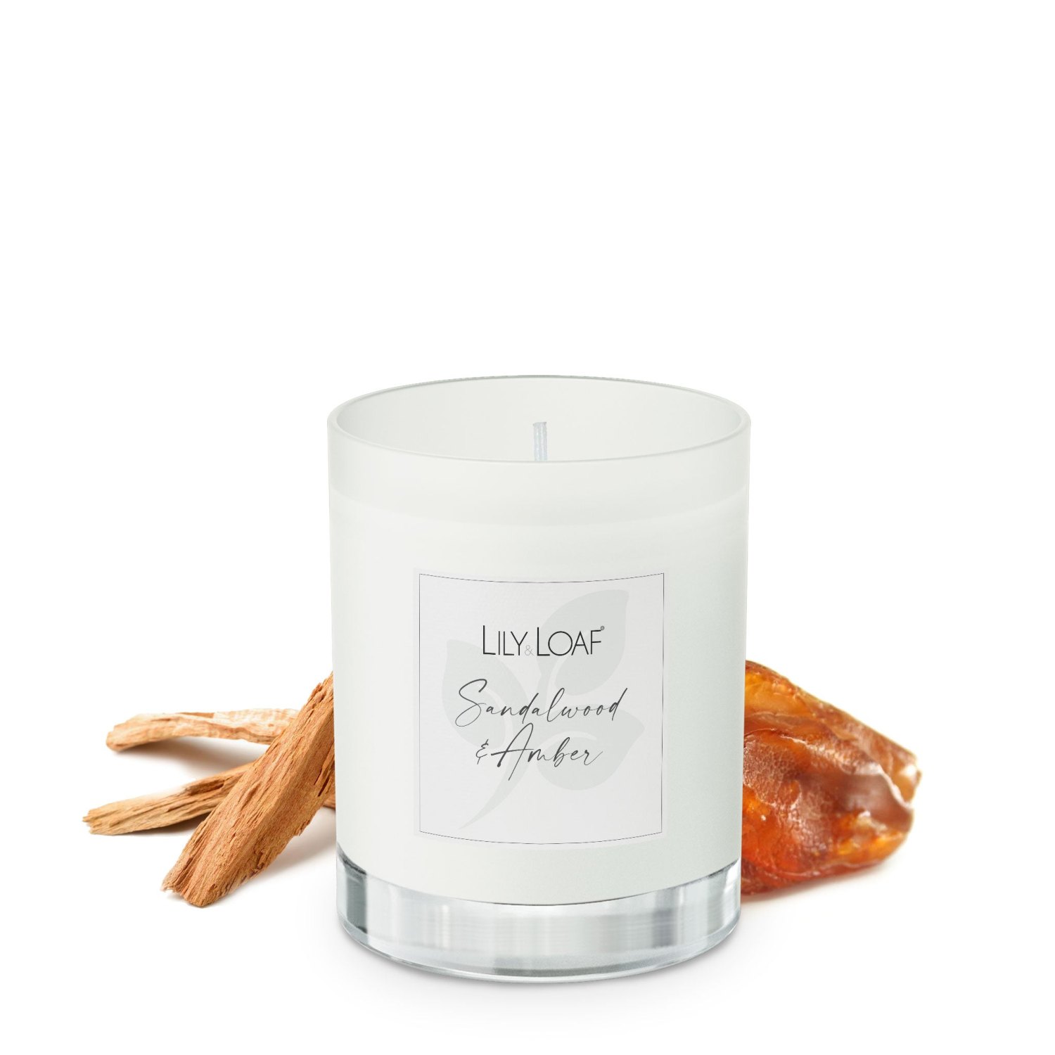 Lily & Loaf Sandalwood & Amber Soy Wax Candle