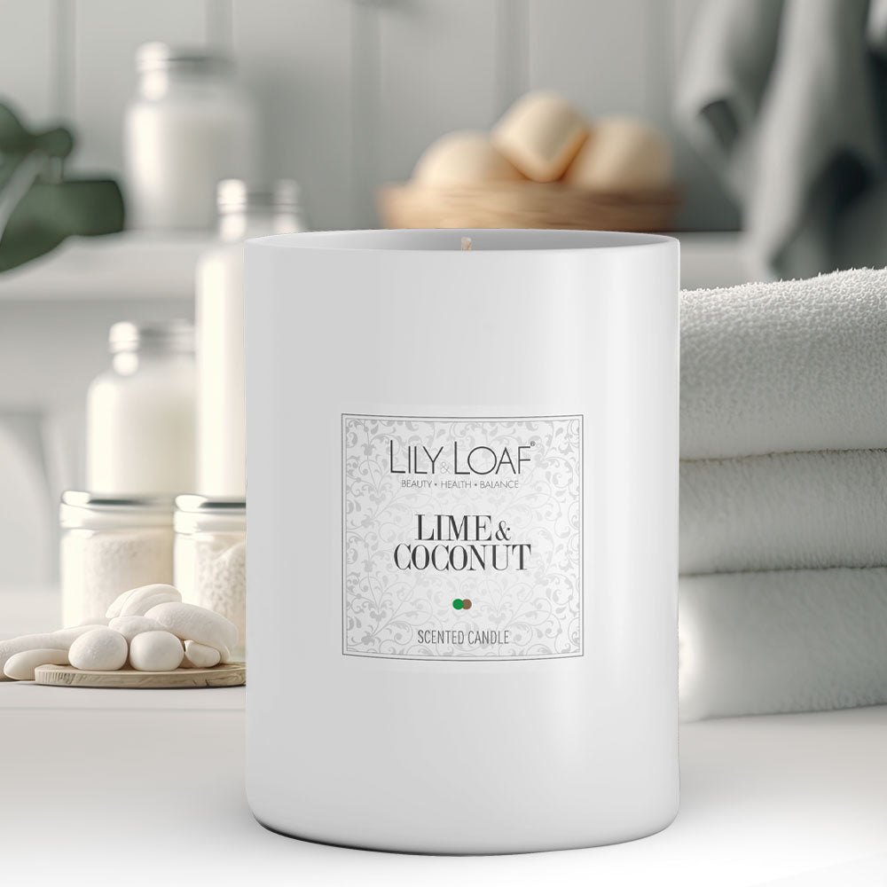 Lily & Loaf Lime & Coconut Soy Wax Candle1