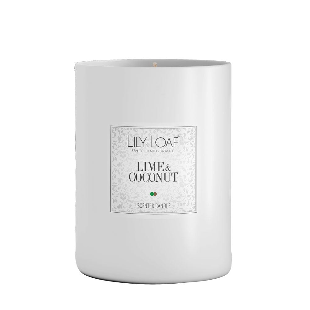 Lily & Loaf Lime & Coconut Soy Wax Candle4