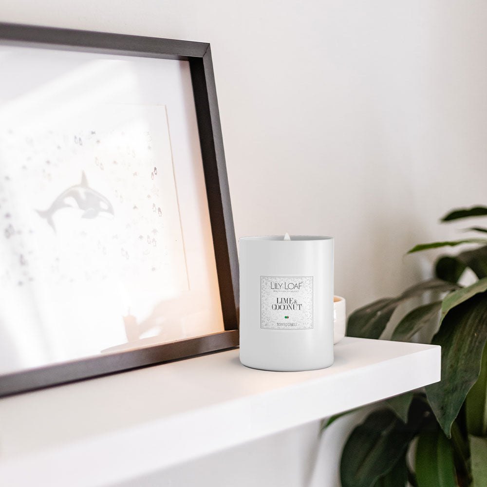 Lily & Loaf Lime & Coconut Soy Wax Candle5